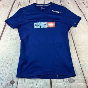 Fusion Race Team Blue Mens Cycling Shirt C3 Size Small